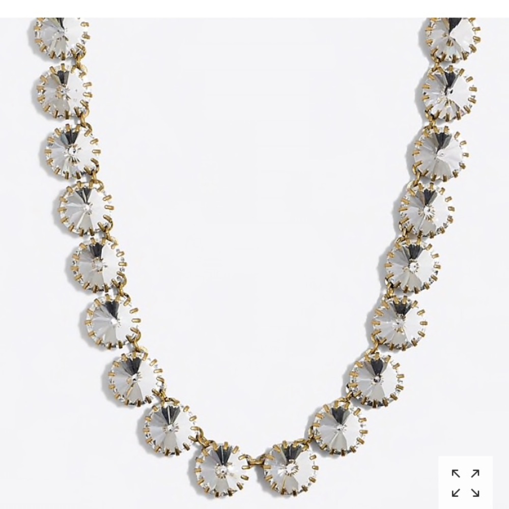 J Crew Rhinestone Necklace - Picture 4 of 8